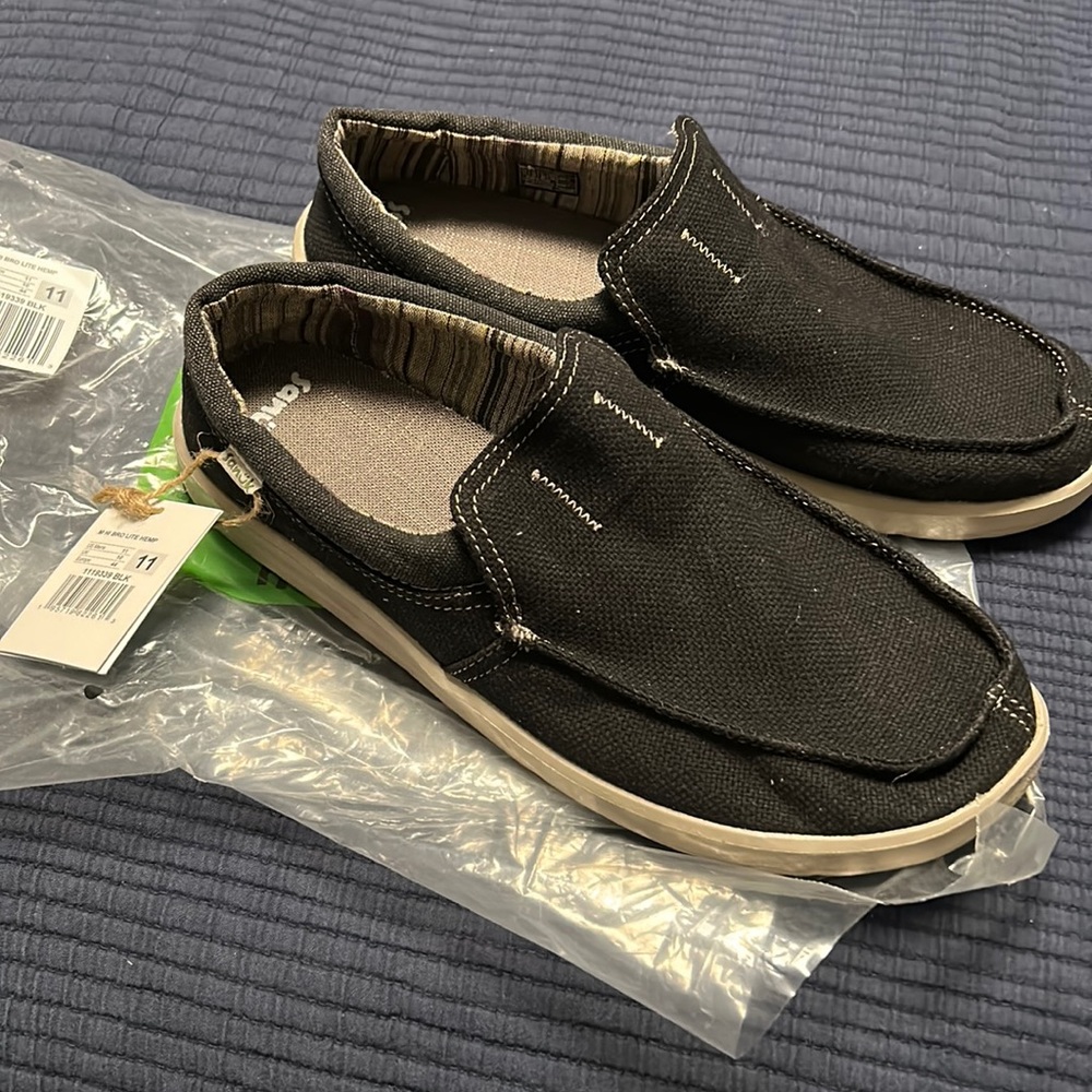 Men’s NWT Sanuk M Hi Bro Lite Hemp Shoes